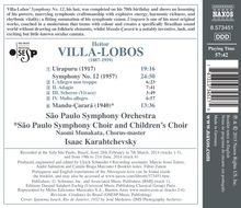 Heitor Villa-Lobos (1887-1959): Symphonie Nr.12, CD