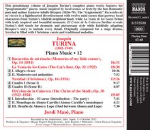 Joaquin Turina (1882-1949): Klavierwerke Vol.12, CD