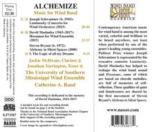 University of Southern Mississippi Wind Ensemble - Alchemize, CD