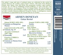 Armen Doneyan - Guitar Recital, CD