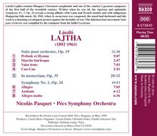 Laszlo Lajtha (1892-1963): Symphonie Nr.1, CD