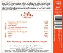 Laszlo Lajtha (1892-1963): Symphonien Nr.8 &amp; 9, CD