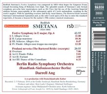 Bedrich Smetana (1824-1884): Festsymphonie, CD