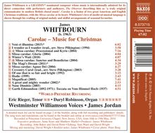 James Whitbourn (geb. 1963): Chormusik zu Weihnachten, CD