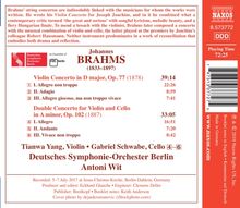 Johannes Brahms (1833-1897): Violinkonzert op.77, CD