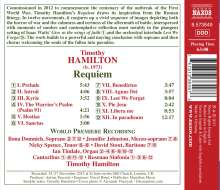 Timothy Hamilton (geb. 1973): Requiem, CD