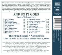 The Elora Singers - And so it goes, CD