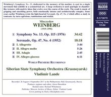 Mieczyslaw Weinberg (1919-1996): Symphonie Nr.13, CD