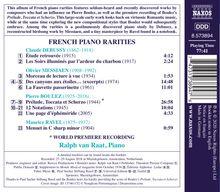 Ralph van Raat - French Piano Rarities, CD