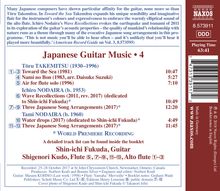 Japanese Guitar Music Vol.4, CD