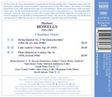 Herbert Howells (1892-1983): Kammermusik, CD