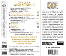 Barcelona Symphonic Band - Catalan Wind Music Vol.2, CD