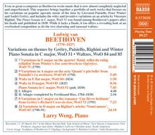 Ludwig van Beethoven (1770-1827): Variationen für Klavier, CD