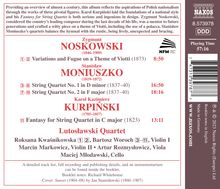 Lutoslawski Quartet - Kurpinski / Moniuszko / Noskowski, CD