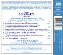 Olivier Messiaen (1908-1992): Meditations sur le Mystere de la St.Trinite, CD