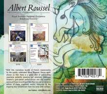 Albert Roussel (1869-1937): Symphonien Nr.1-4, 4 CDs