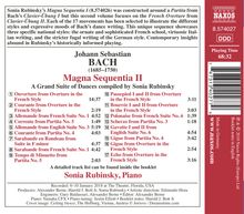 Johann Sebastian Bach (1685-1750): Magna Sequentia II - A Grand Suite of Dances, CD