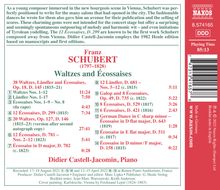 Franz Schubert (1797-1828): Walzer &amp; Eccosaisen, CD
