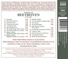 Ludwig van Beethoven (1770-1827): Folk Songs (Volkslieder), CD