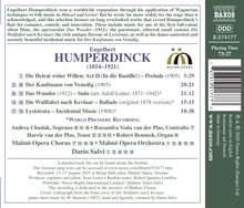 Engelbert Humperdinck (1854-1921): Bühnenmusiken, CD