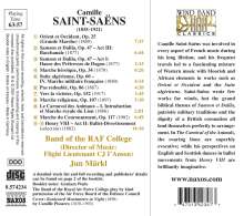 Camille Saint-Saens (1835-1921): Kammermusik für Bläser, CD
