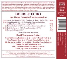 Double Echoe - New Guitar Concertos from the Americas, CD