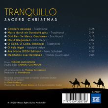 PianoBasso: Tranquillo - Sacred Christmas, CD