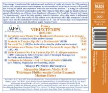 Henri Vieuxtemps (1820-1881): Violinkonzert Nr.8 h-moll op.59, CD