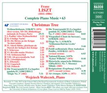 Franz Liszt (1811-1886): Klavierwerke Vol. 63 - Weihnachtsbaum, CD