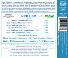 Edino Krieger (geb. 1928): Ludus Symphonicus, CD