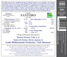 Claudio Santoro (1919-1989): Symphonie Nr.8, CD