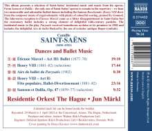 Camille Saint-Saens (1835-1921): Tänze &amp; Ballettmusik, CD