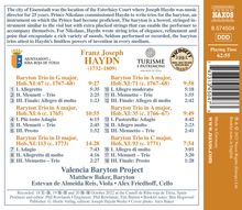 Joseph Haydn (1732-1809): Baryton-Trios H11 Nr.6,35,67,71,93,113, CD