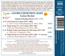 Johann Sebastian Bach (1685-1750): Transkriptionen für Gitarre, CD