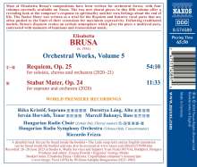 Elisabetta Brusa (geb. 1954): Requiem op.25 für Soli,Chor,Orchester, CD