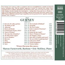 Ivor Gurney (1890-1937): Klavierlieder Vol.2, CD