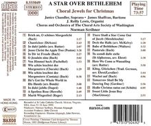 Choral Jewels for Christmas - "A Star over Bethlehem", CD