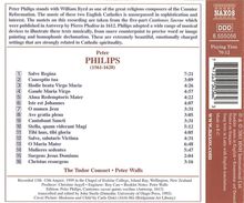 Peter Philips (1561-1628): Cantiones Sacrae Quinis Vocibus (1612), CD