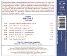 Edmund Rubbra (1901-1986): Geistliche Chorwerke, CD