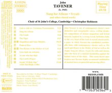 John Tavener (1944-2013): Chorwerke, CD