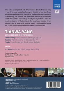 Tianwa Yang - Live in Concert in St. Petersburg, DVD