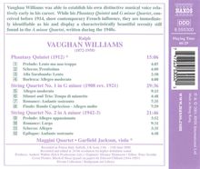 Ralph Vaughan Williams (1872-1958): Streichquartette Nr.1 &amp; 2, CD