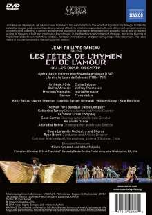 Jean Philippe Rameau (1683-1764): Les Fetes de l'Hymen et de l'Amour, DVD