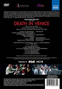 Benjamin Britten (1913-1976): Death in Venice, DVD