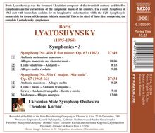 Boris Lyatoshinsky (1895-1968): Symphonien Nr.4 &amp; 5, CD