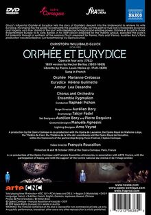 Christoph Willibald Gluck (1714-1787): Orpheus &amp; Eurydike (in der Version von Hector Berlioz nach der Pariser Fassung "Orphee et Eurydice"), DVD