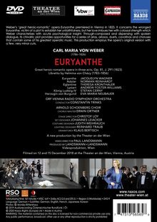 Carl Maria von Weber (1786-1826): Euryanthe, DVD