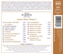 Agustin Barrios Mangore (1885-1944): Gitarrenwerke Vol.2, CD