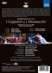 Vincenzo Bellini (1801-1835): I Capuleti e I Montecchi, DVD