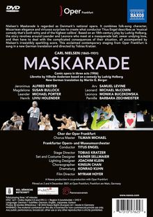 Carl Nielsen (1865-1931): Maskarade (in deutscher Sprache), DVD